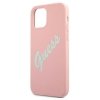 Guess GUHCP12MLSVSPG iPhone 12/12 Pro6,1 różowo zielony/green pink hardcase Silicone Vintage